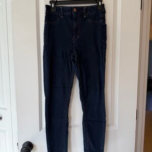American Eagle Outfitters Dark Blue Jeggings